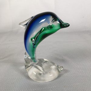 Italy glass dolphin - Etsy 日本