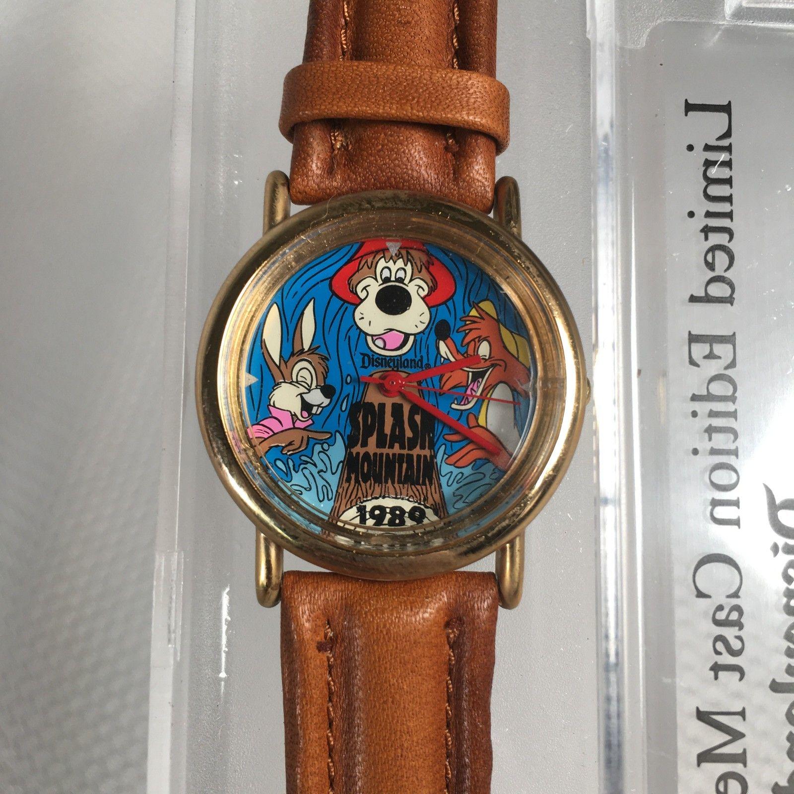 Rare Disney Parks Splash Mountain 1989 Cast Member Watch 1989 Rare Disneyland Limited Edition Cast Member Splash  main image 2