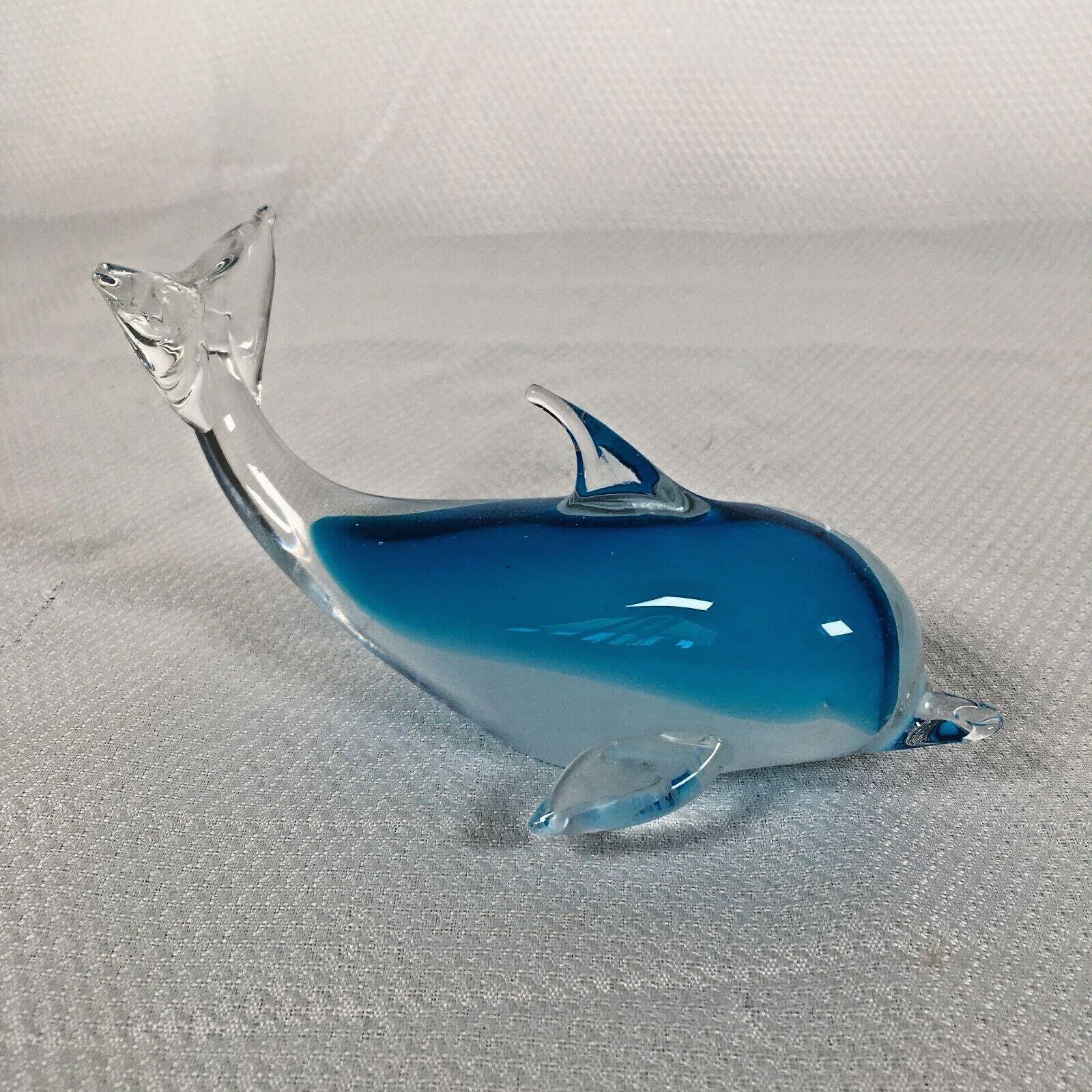 Italy glass dolphin - Etsy 日本