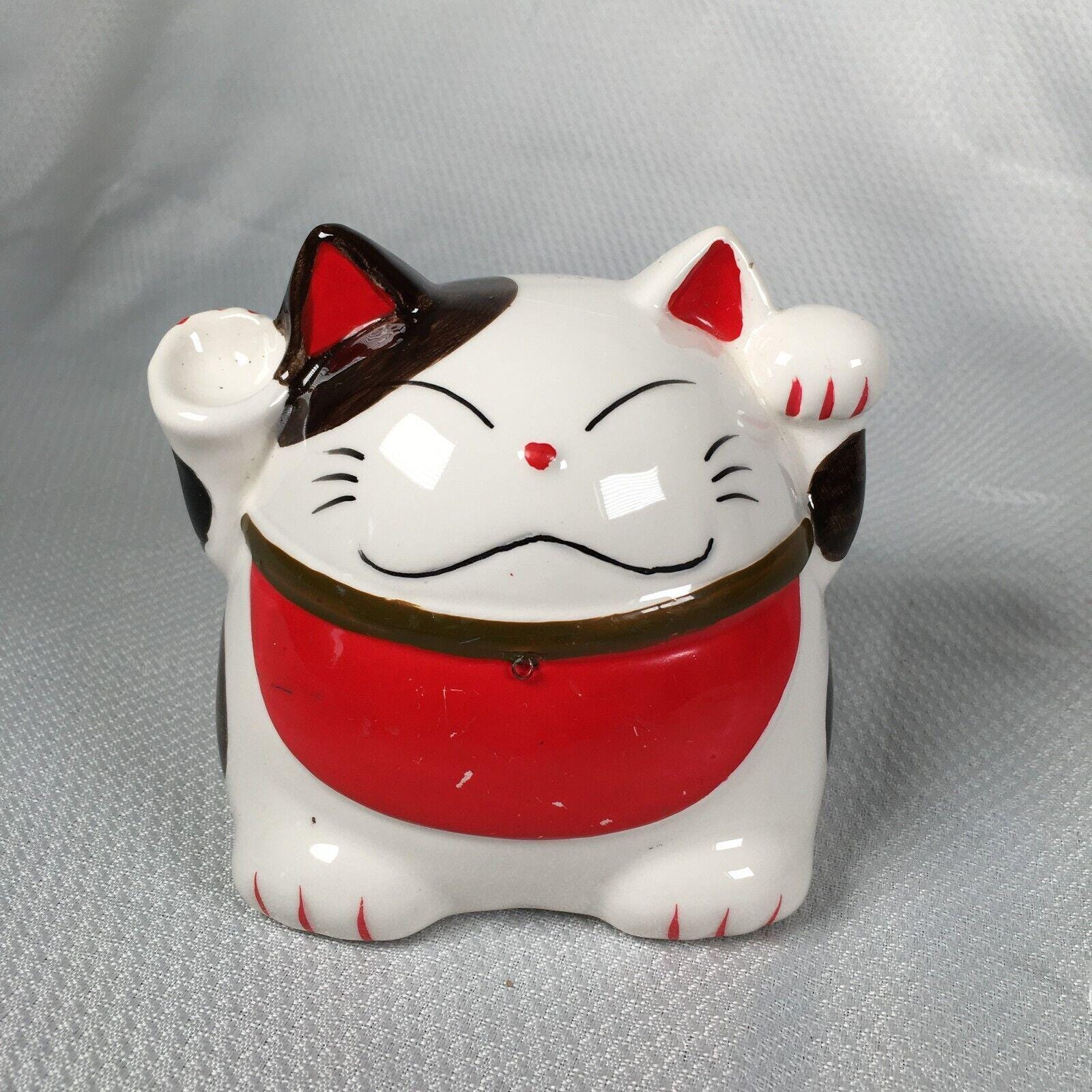 Lucky Cat Piggy Bank - Etsy