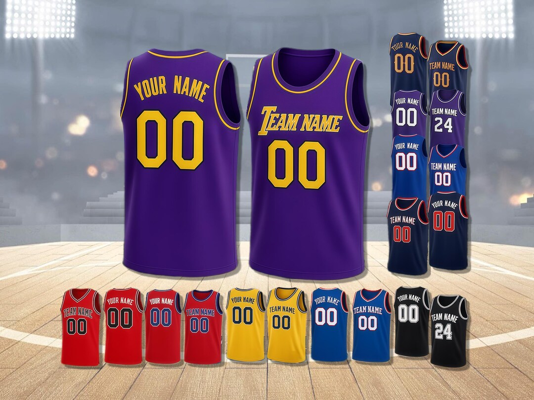 Custom Basketball Jersey, Personalized Basketball Shirt, Custom Team