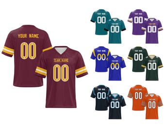 Custom Football Jersey,  Personalized Team Shirt, Football Training Jerseys,, Customize Football Jerseys, Practice Jerseys for fans