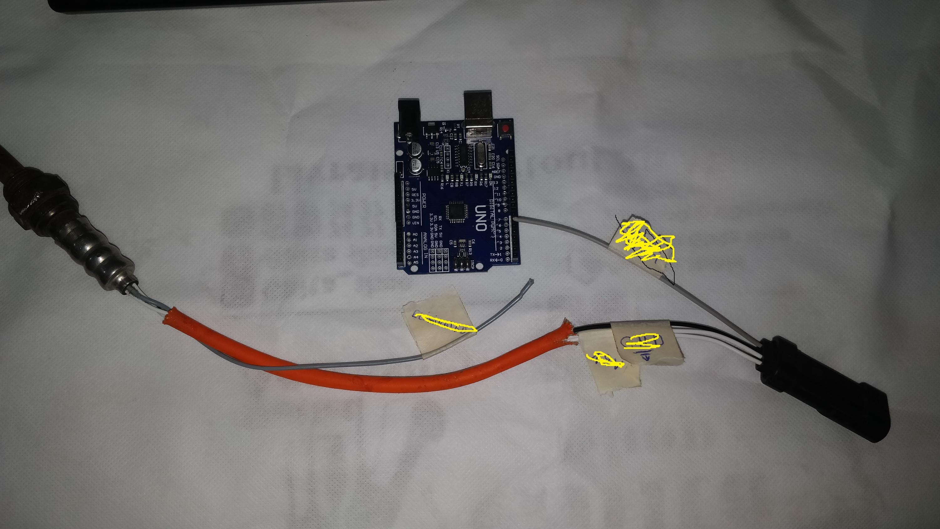 O2 Sensor For Arduino Flying Fish Check Engine Light Fix P0420 P0430 O2 Sensor Simulator Arduino Save ...
