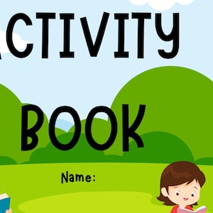ACTIVITY BOOK | Activity book for kids | Busy book | Printable for kids
