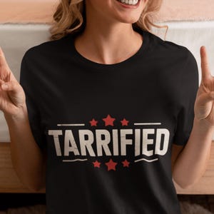 Tarrified Trump Meme PNG, Funny Political Design, Trending Digital Download for T-Shirts, Design Sublimation SVG, Political Protest Tee