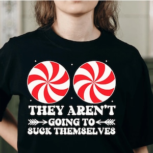 Dulces navideños inapropiados SVG: Humor sarcástico (Descarga digital)