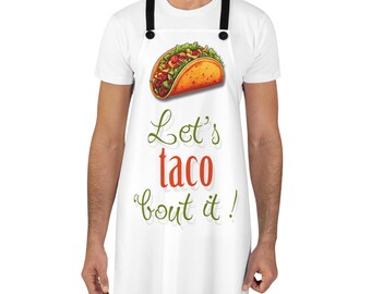 Grembiule, grembiule da cucina divertente, taco, gioco di parole, grembiule umoristico, grembiule da cucina, grembiule da chef, regalo da cucina