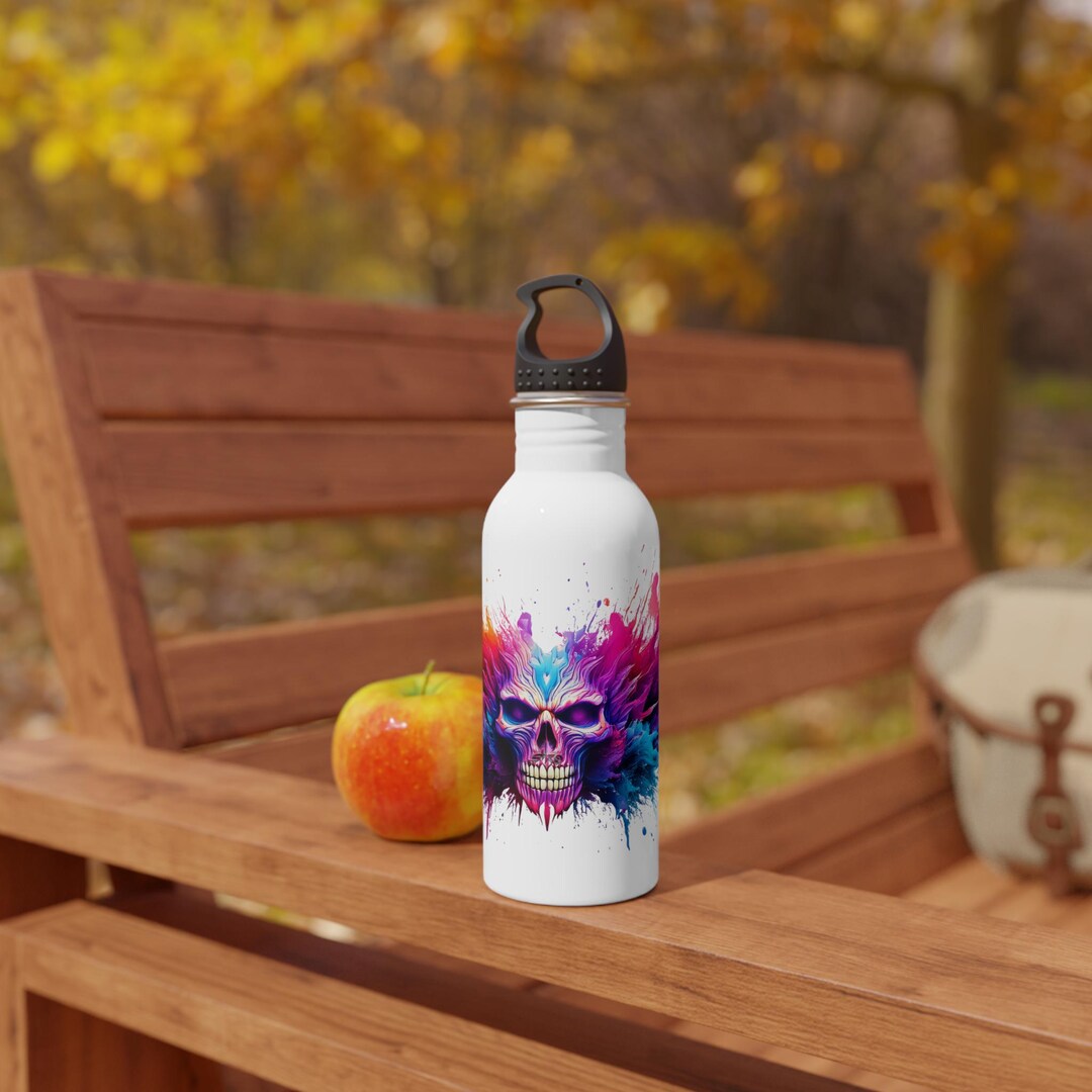 Customizable Stainless Steel Water Bottle, Inspirational Quote Bottle ...