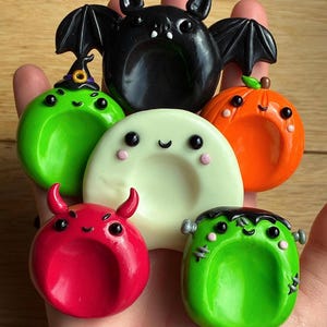 Clay Halloween Worry Friends!
