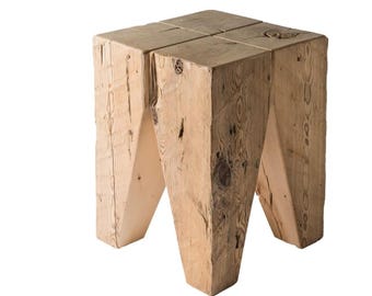 STOOL Wooden chair 320 x 320 mm Height = 0.50 m METRIC MEASURES