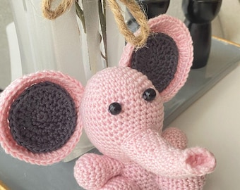 Mini Elephant Amigurumi Crochet Pattern (PDF Pattern)