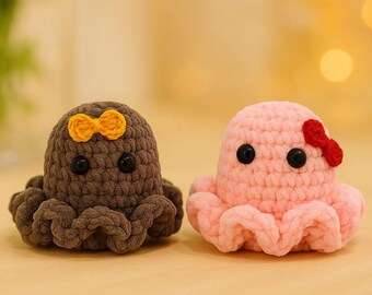 OCTOPUS CROCHET PATTERN (amigurumi pdf)