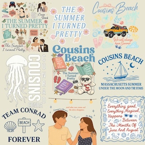 Cousins Beach Png, The Summer Png, Turned Pretty Png, East Coast Beach Png, Sunshine State of Mind PNG, Trendy Summer Coquette, Summer Vibes