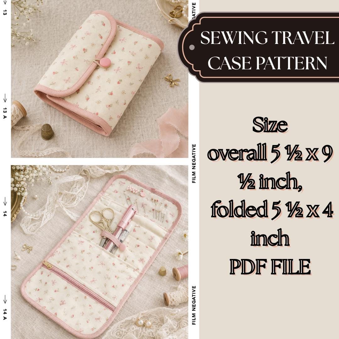 Project Carry Case Pattern Sewing Travel Case Pattern | Portable Organizer Pouch (PDF File) - Etsy