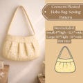 Crescent Pleated Hobo Bag Sewing Pattern | Shoulder Purse PDF (Digital Download) product logo