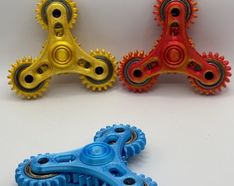Fidget Spinner de tres engranajes