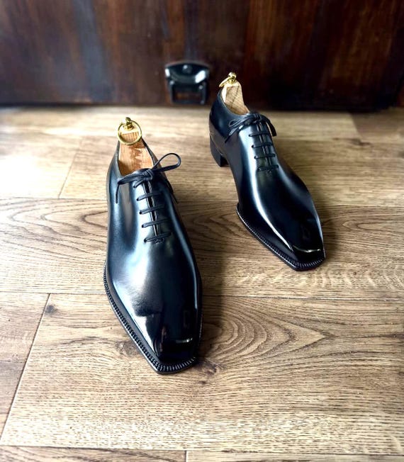 Handmade Calfskin Leather Oxfords | Bespoke Wedding Dress Shoes