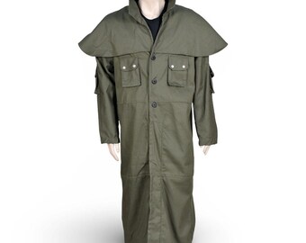 Custom Handmade Elite Riot Gear Fallout New Vegas NCR Ranger Cosplay Costume Canvas Duster