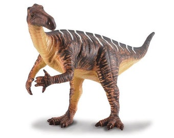 UpcycledFunky Toy Iguanodon Dinosaur Keychain
