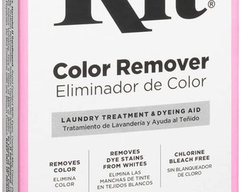 Rit Dye Color Remover, Laundry Treatment Dyeing Aid 2 oz Powder - Removes Color