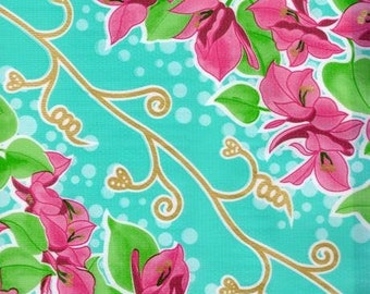 Oilcloth Avalon Aqua, Yardage