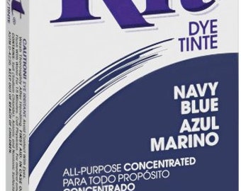 Rit All-Purpose Powder Dye, Navy Blue 1 Package