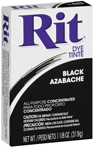 Rit, Black Purpose Powder Dye, 1-1/8 oz