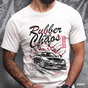 Drift T-Shirt: Japan Car Street Racing for Drifter & Tuning Lovers, Bold Anime JDM Streetwear