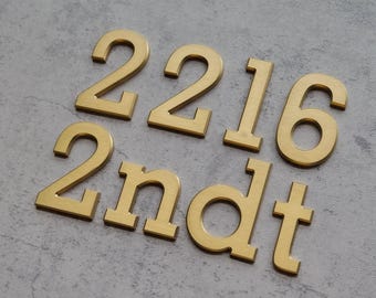 3D Hausnummern aus Messing,Buchstaben aus Messing,Vintage Schilder,Metallschilder,Hausnummern,E-Mail Adressen,Hausnummern,Hausnummern aus Messing
