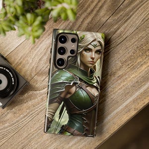 Samsung Tough Cases - 女性シルヴァンエルフアーチャー