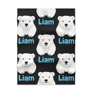 Personalized Soft Fleece Baby Blanket with Name, Custom Baby Name Blanket, Cute Infant Shower Gift, Cozy Newborn Nursery Bedding, Soft Plush