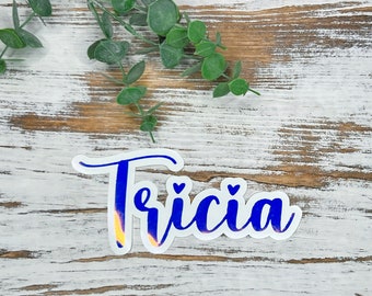 TULIP Personalized Vinyl Name Decal *FREE SHIPPING*