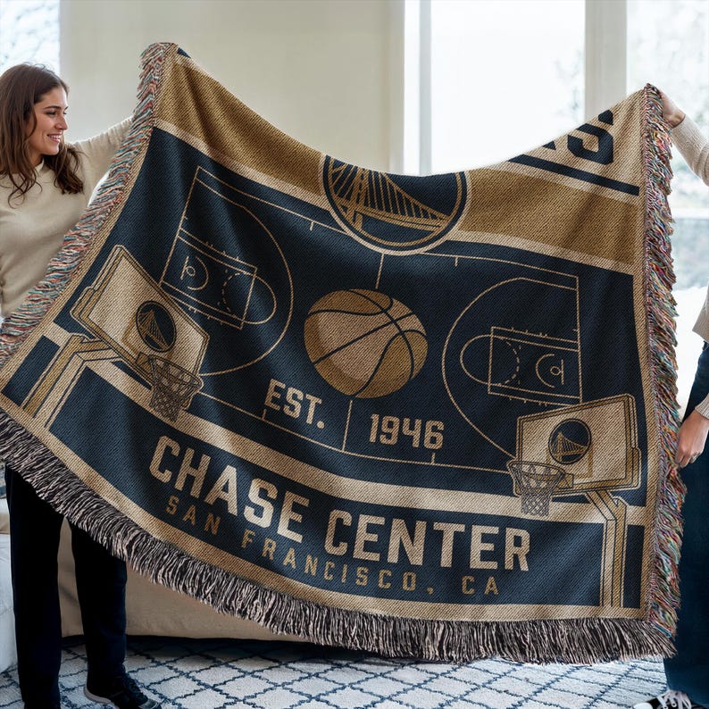 PeraTaleArt Golden State Warriors Throw Blanket - Thumbnail 4