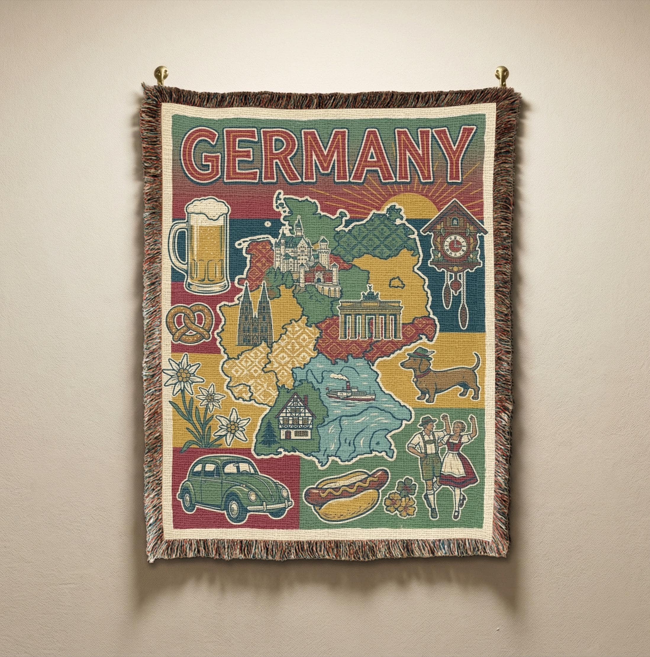 Vintage German Tapestry - Etsy - Page 2