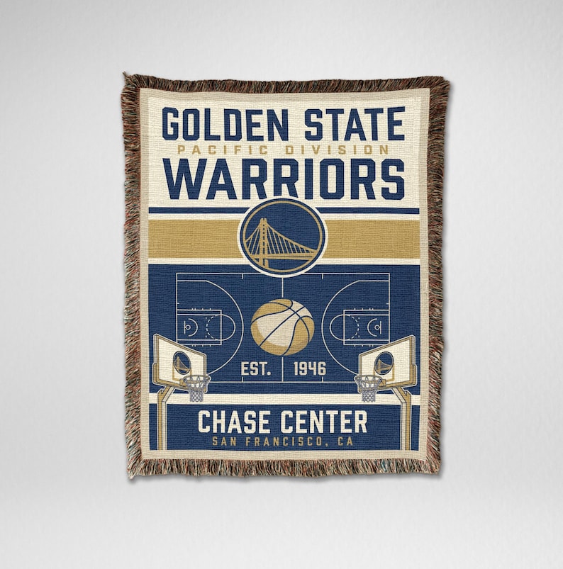 PeraTaleArt Golden State Warriors Throw Blanket