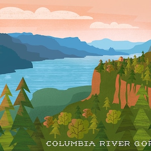 Columbia River Gorge Print