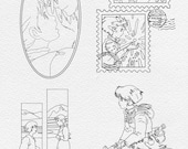 50 Studio Ghibli Procreate Brushes – Anime Tattoo & Illustration Stamps (Instant Download)