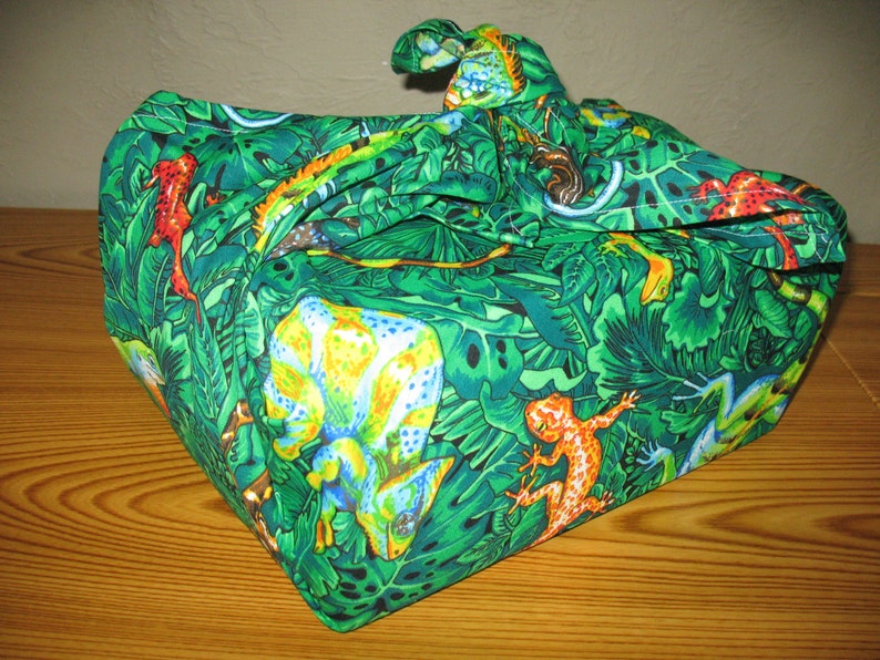 Cute Penguins and Snowmen Furoshiki with Free Shipping