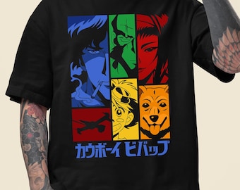 Vintage Japanese Anime T-Shirt, Retro Manga Graphic Tee