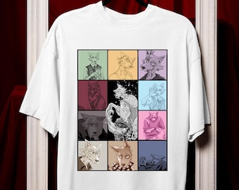 Vintage 90er Jahre T-Shirt: Retro Japanisches Manga-Shirt