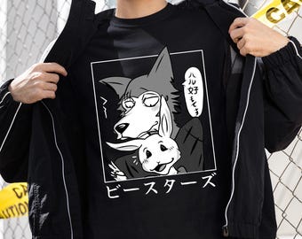 Camiseta gráfica de anime vintage de los 90: camiseta retro de manga japonesa