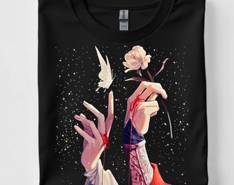 Heaven Officials Blessing T-Shirt, TGCF Inspired Xie Lian & Hua Cheng Graphic Tee, Unisex Anime Shirt