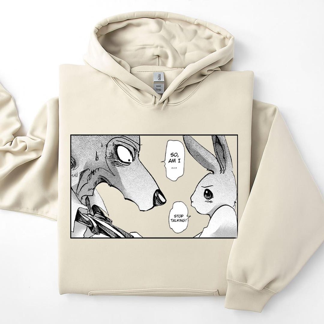 Unisex, Beastars Anime Hoodie, Japanese Manga Tee, Legoshi Graphic ...