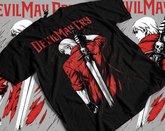 Dante Devil May Cry T-Shirt - Unisex Gaming Tee