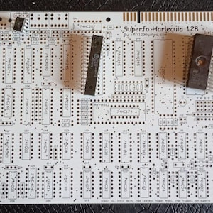 ZX Spectrum Harlequin 128 Rev 2D PCB - Etsy Israel