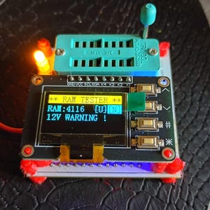 Probador de DRAM - Commodore 64 - SPECTRUM - 4096 4108 4116 D2118 4516 4332 4432 4532 4164 41256