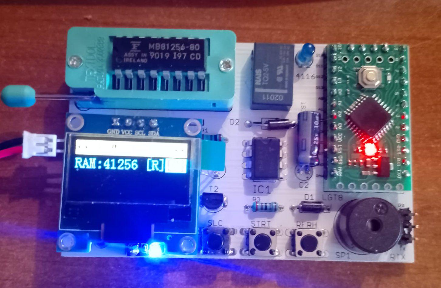 DRAM Tester - Commodore 64 - SPECTRUM - 4096 4108 4116 D2118 4516