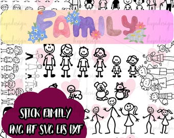 Wedding Stick Figure SVG Bundle: DIY Crafting Cut Files