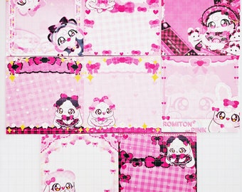 BOGO / 1 set (50 sheets) notepad, memopads, bullet journaling, writing paper, Korean japanese kawaii stationery, planner, scrapebooking