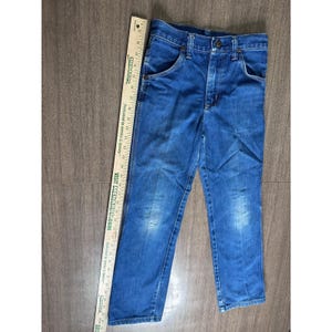 Vintage Wrangler Kids Jeans 10 No-Fault Denims Made in USA 546BPWR image 9